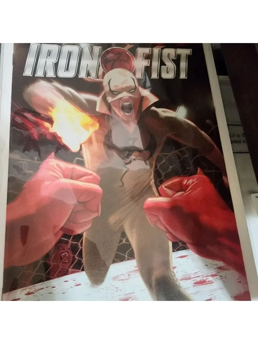Pre Owned Marvel Iron fist 2pcs Comic Book
